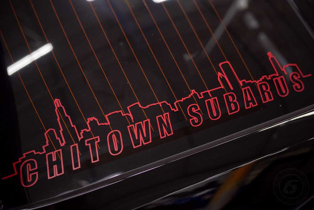 2011 Subaru STI Chitown Graphic